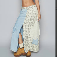 Pol - Floral Maxi Skirt