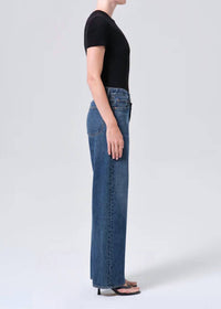 Agolde - Women's Arc Criss Cross Denim Jean