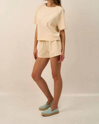 The Greii - Andrea Scallop Trim Top