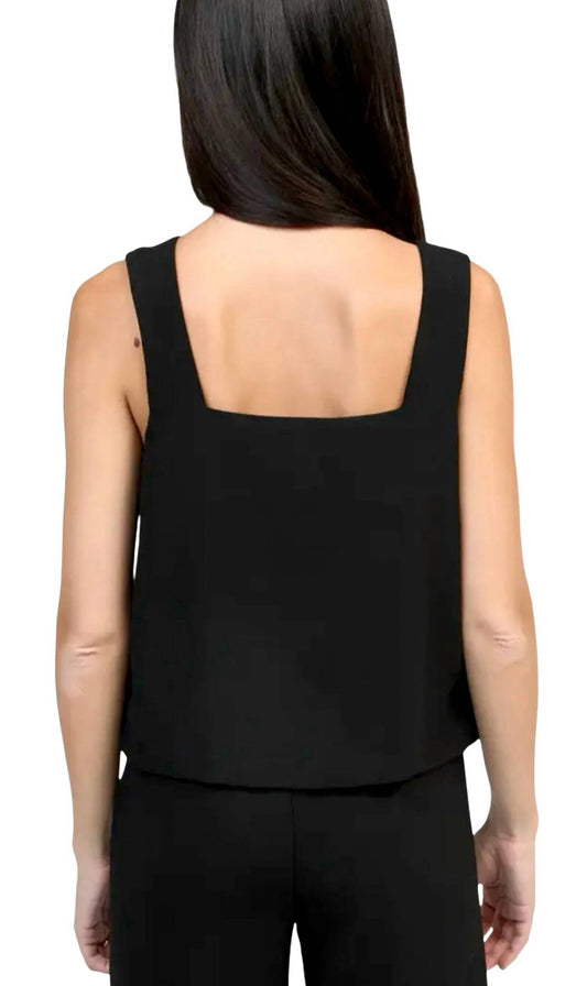 An'Ge - Kuba Square Neck Top