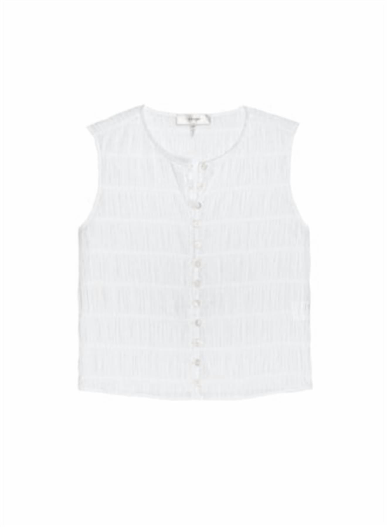 Frame - The Smocked Tank Top