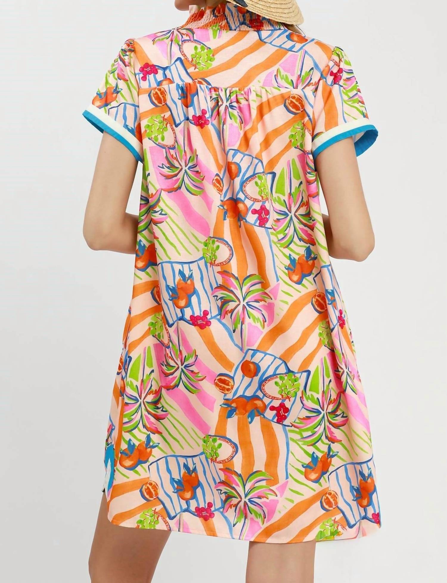 Umgee - Coastal Print Dress