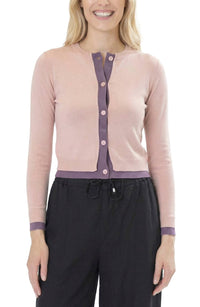 Area Stars - Contrast Trim Cardigan