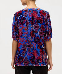 Johnny Was - MARGOT SHORT SLEEVE BLOUSE