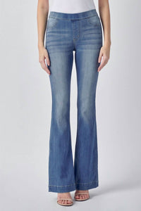 Cello - Rise Easy Flare Pull On Jeggings
