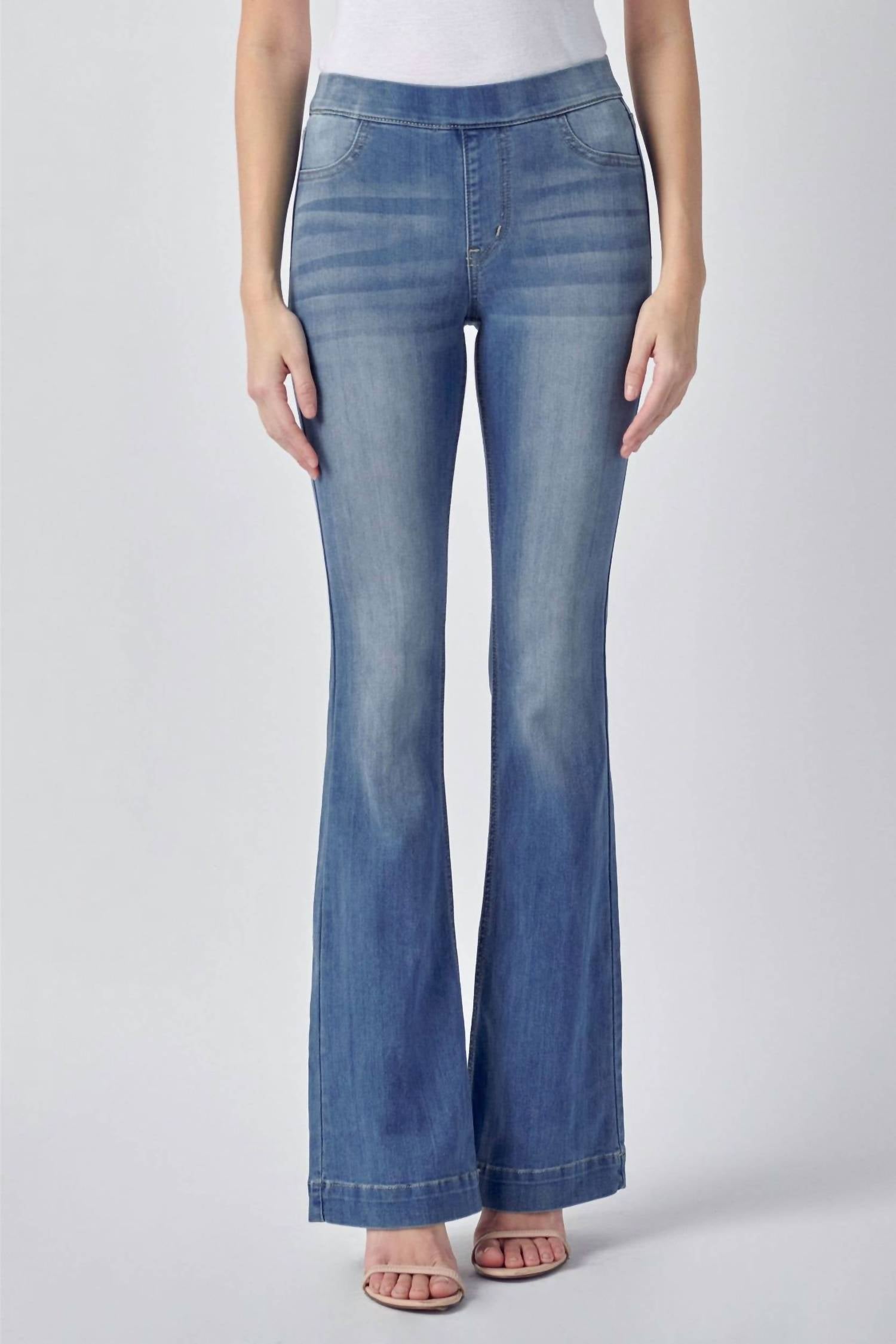 Cello - Rise Easy Flare Pull On Jeggings