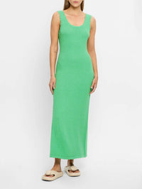 KIVARI Martina Maxi Knit Dress in green - women's dress