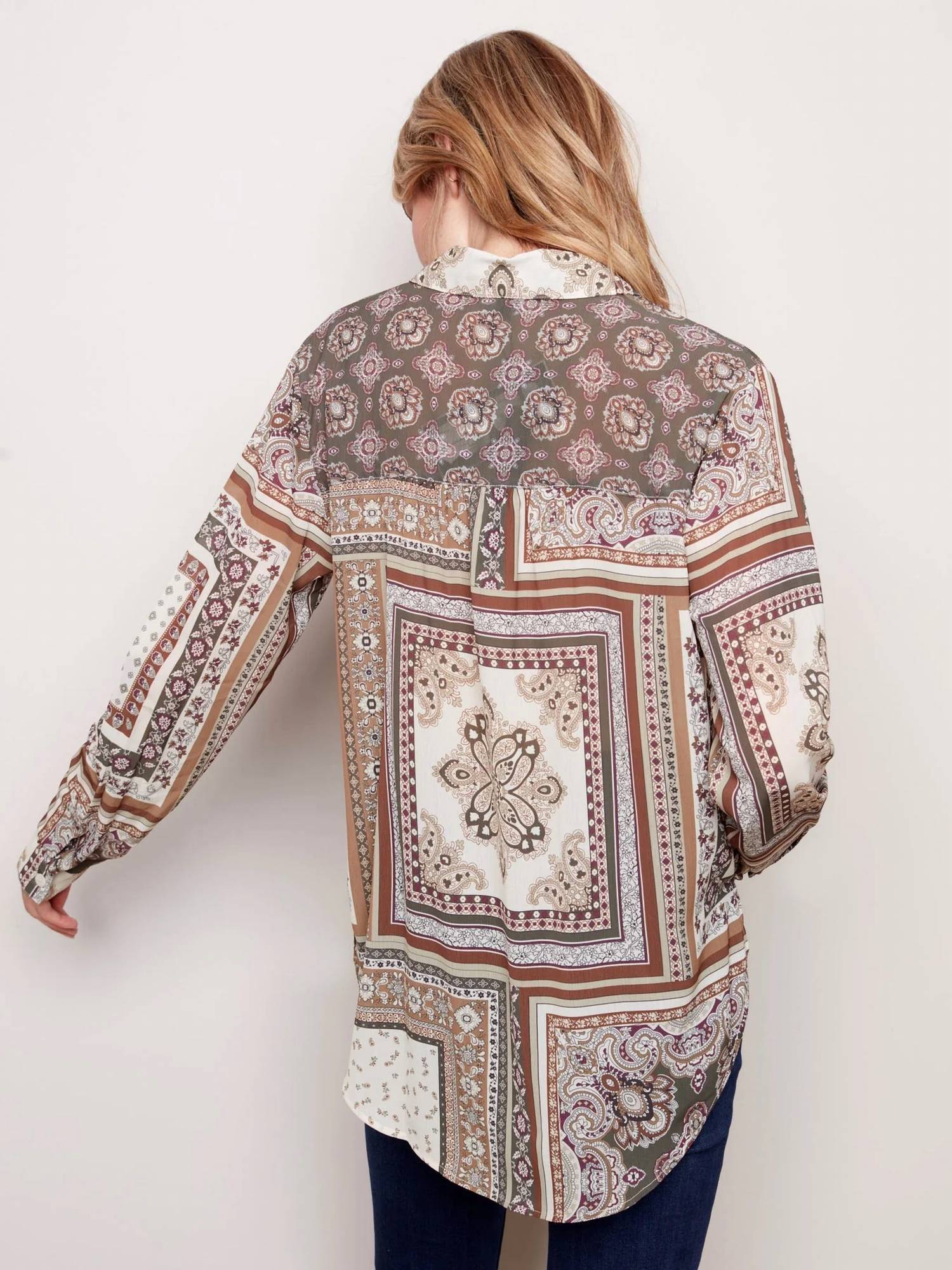 Charlie B - Crepe Blouse Blouse