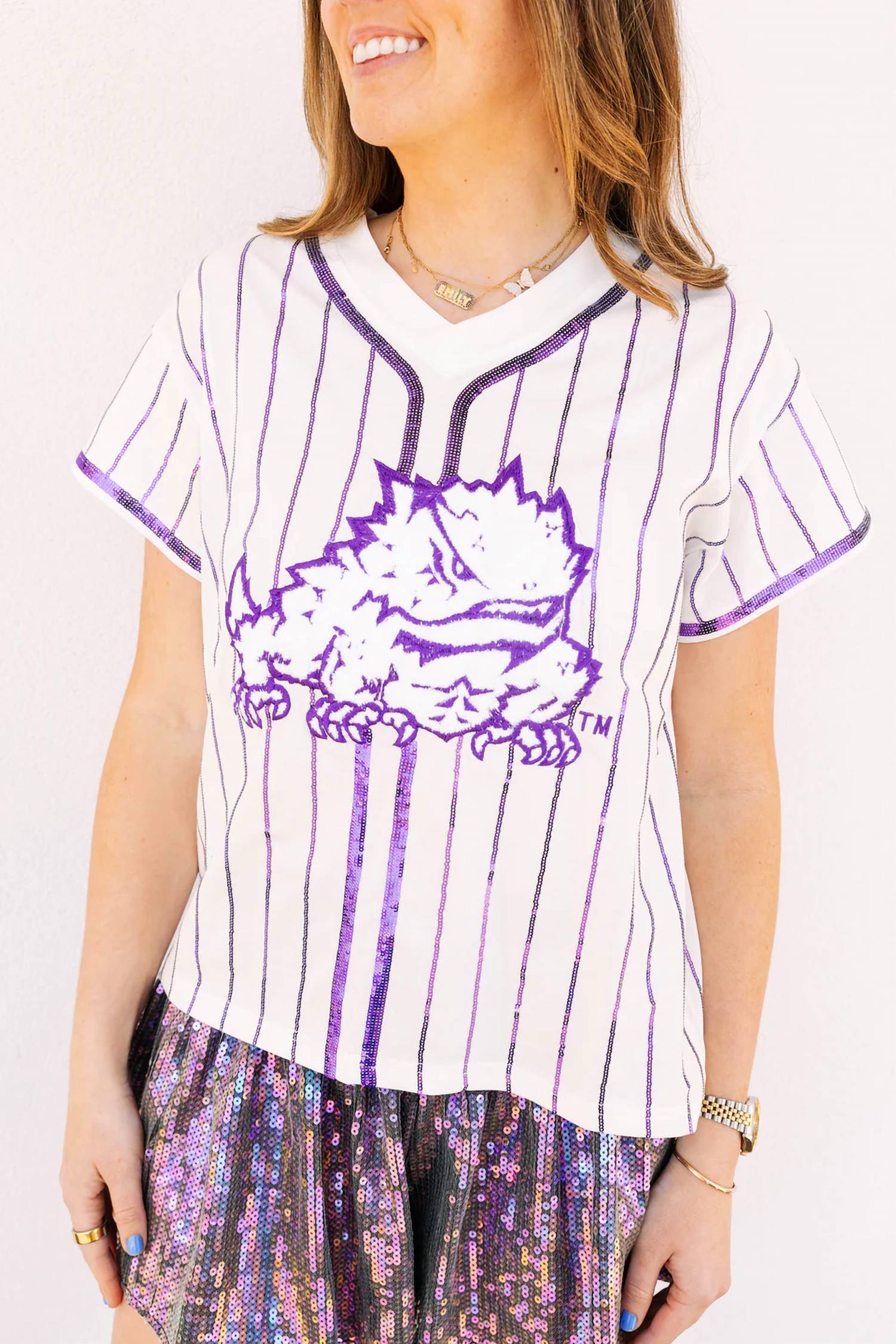 Queen Of Sparkles - Licensed Stripe Frog Tee