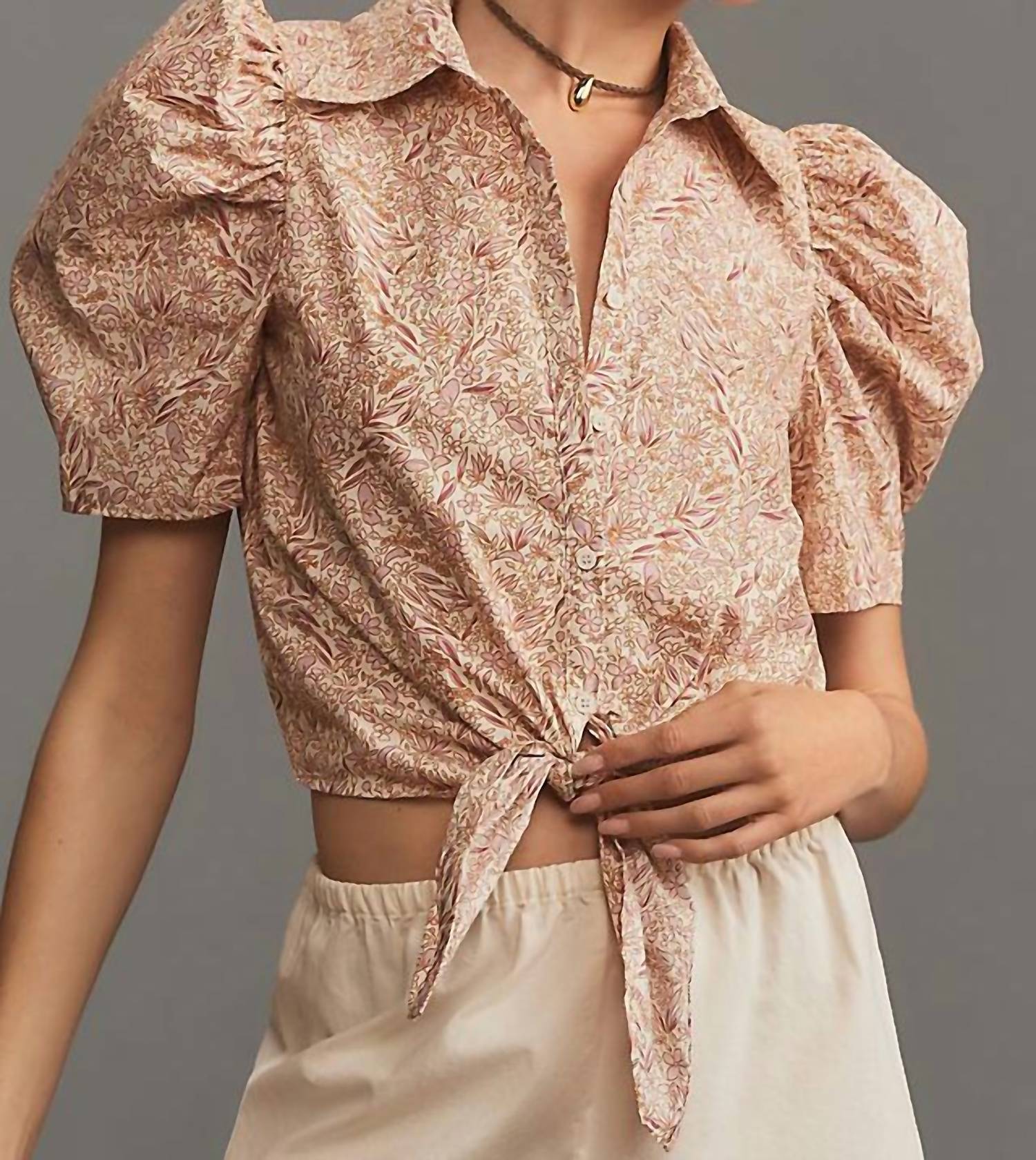 Bishop + Young - Rosetta Tie Front Top