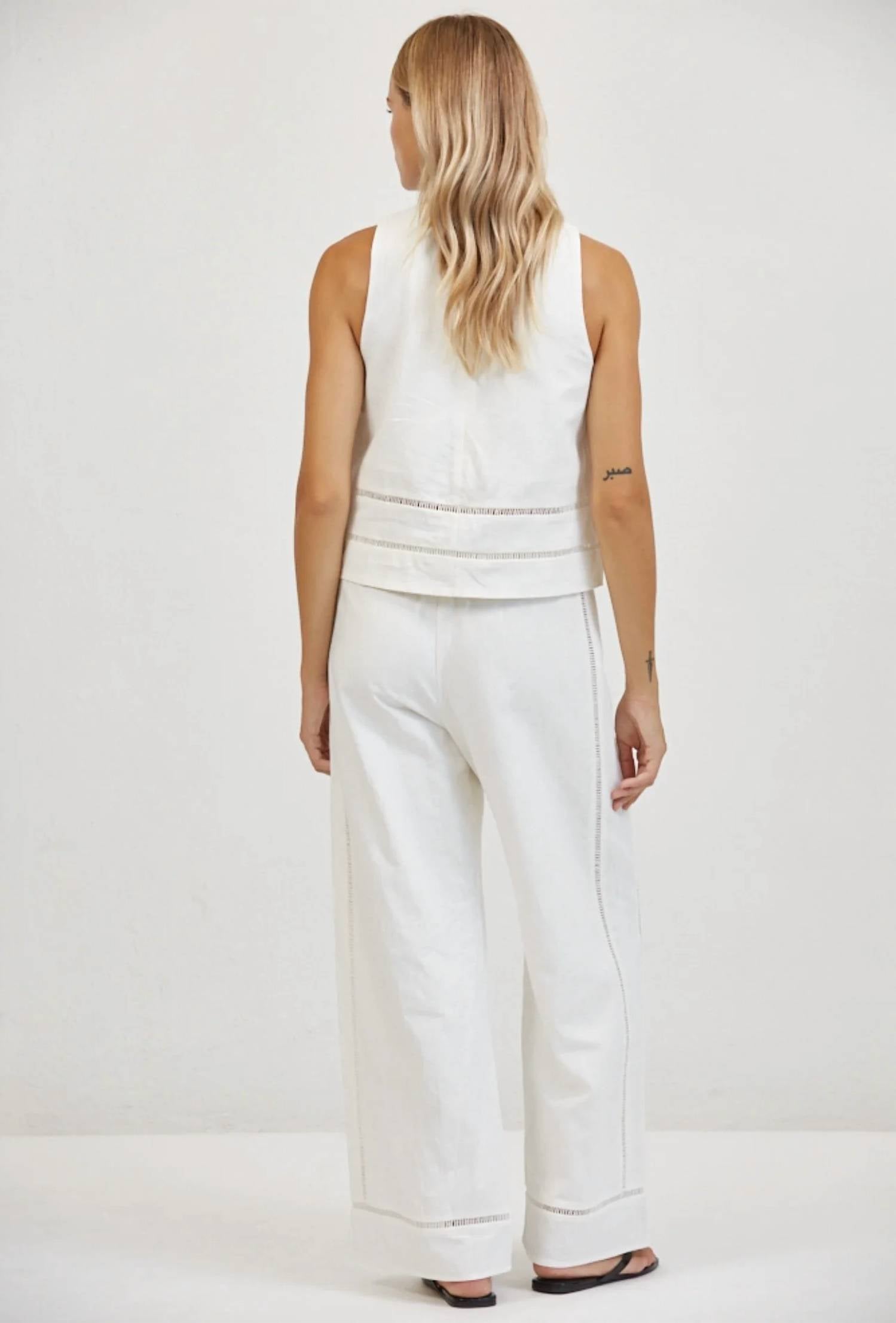 A.Ren - Siena Sleeveless Stitch Top