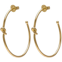 Sheila Fajl - Women's Knot Hoops Earring