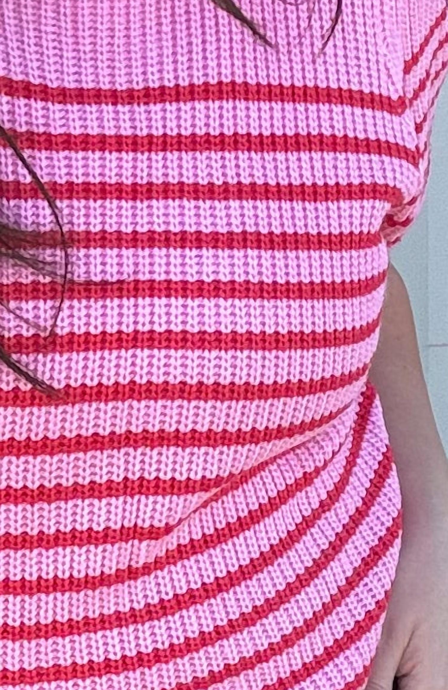 Hayden La - Striped Knit Top