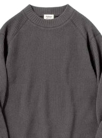Jackman - Men's Waffle Mid-neck Sweater