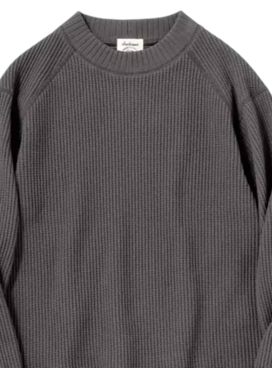 Jackman - Men's Waffle Mid-neck Sweater