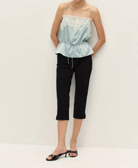 Elodie - Diora Satin Lace Tank Top