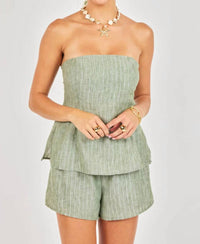 Sadie & Sage - Women's Waves Tube Top