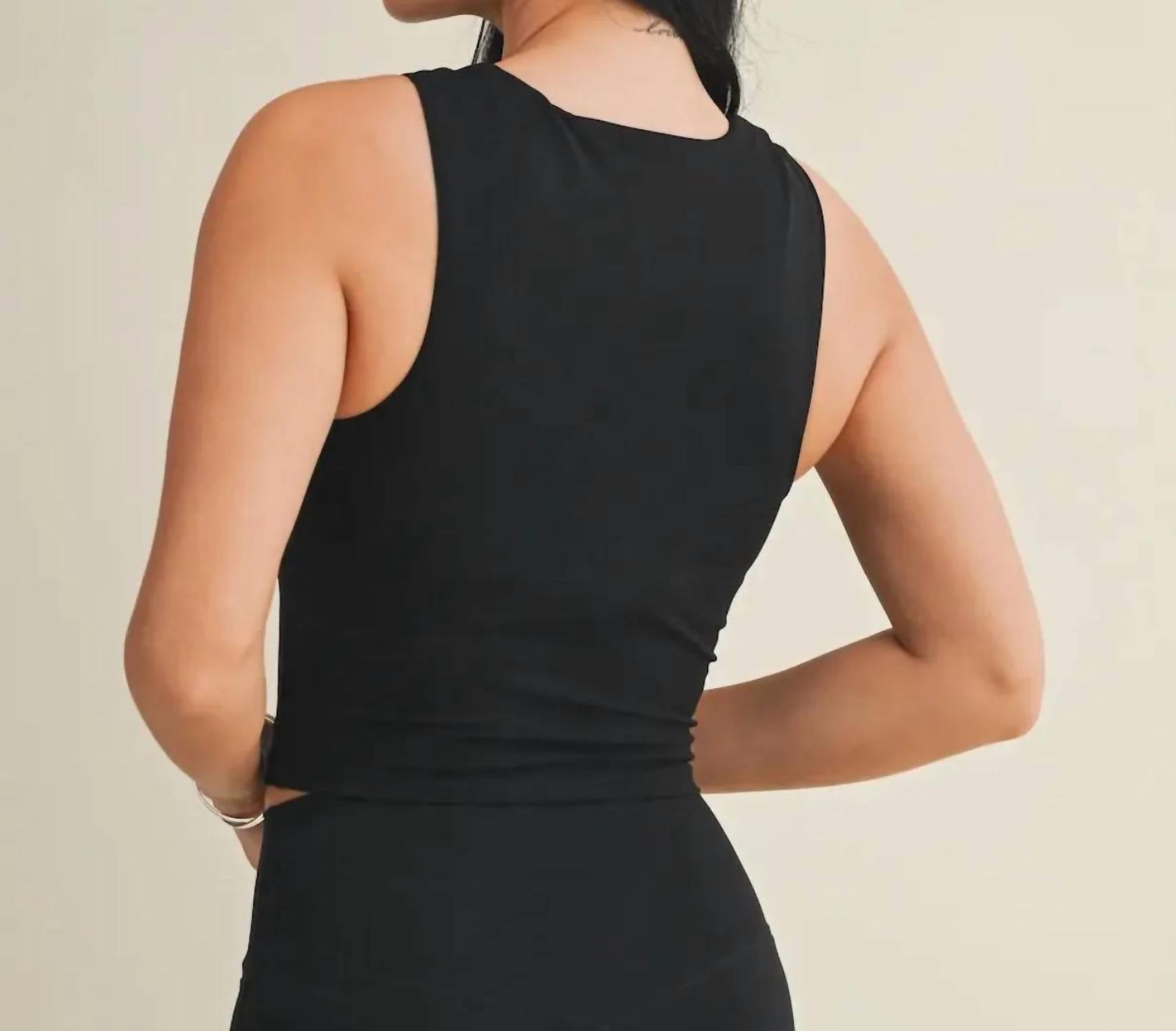 Kimberly C - Wide Strap Tank Top