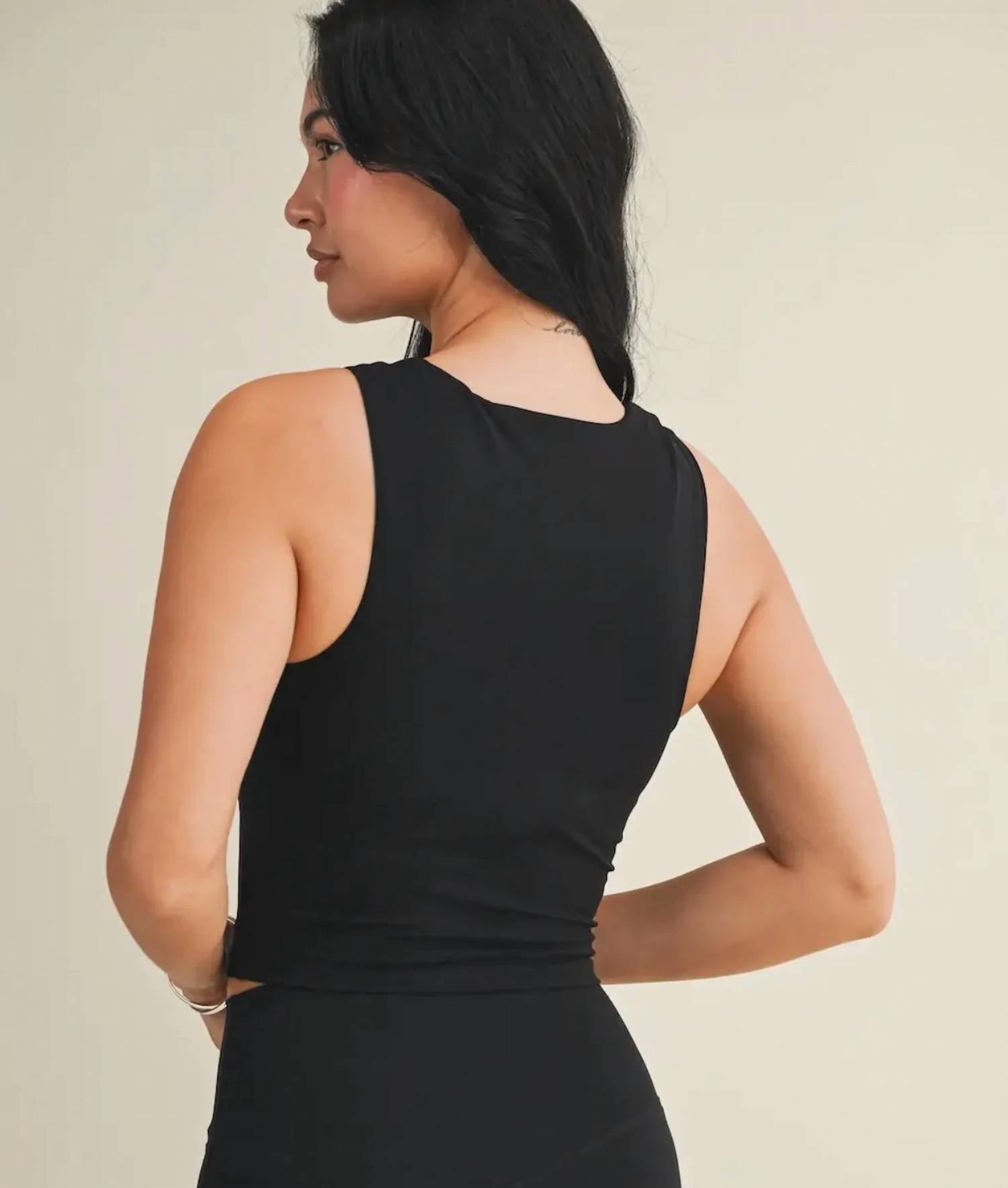 Kimberly C - Wide Strap Tank Top