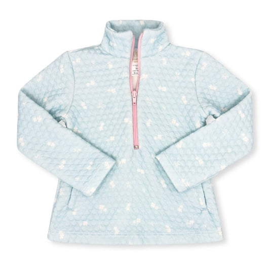 Lullaby Set - Girl's Heather Half Zip Jacket