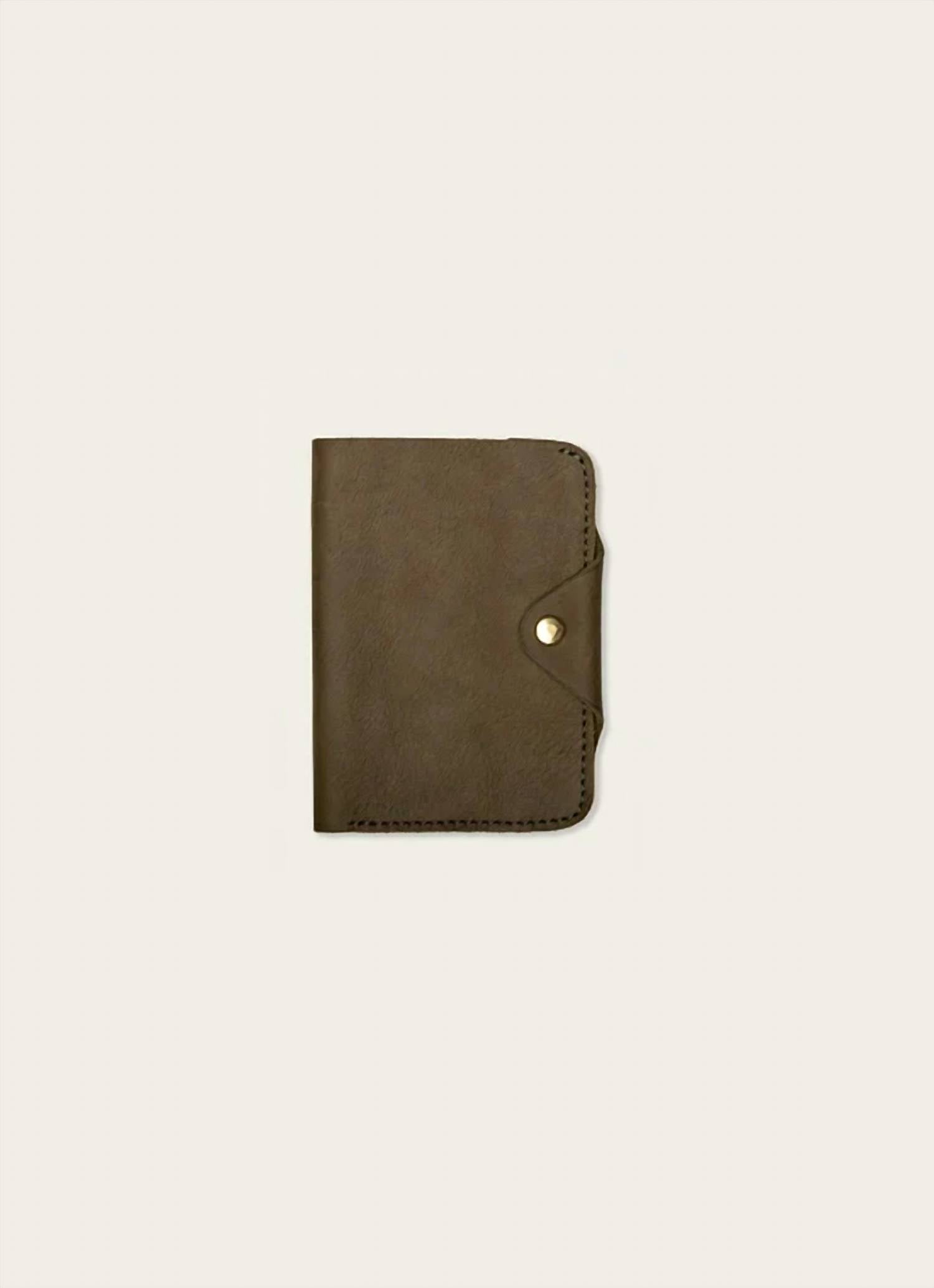 Wp Standard - Unisex Leather Snap Passport Travel Wallet