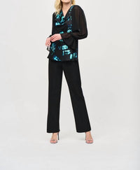 Joseph Ribkoff - Wide Leg Pull On Pants