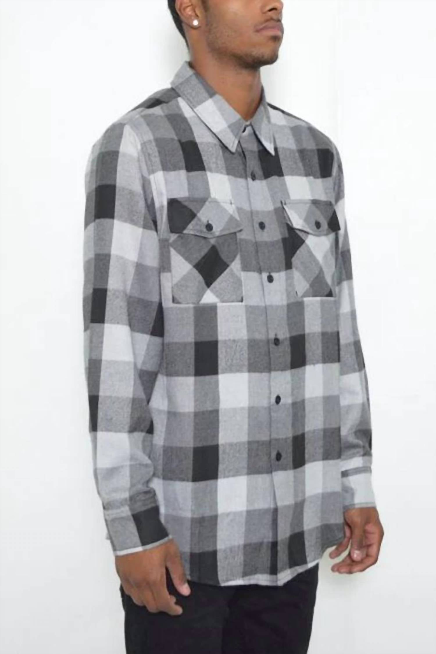 Weiv - Unisex Plaid Flannel