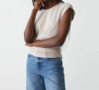 Michael Stars - Joni Power Shoulder Tee