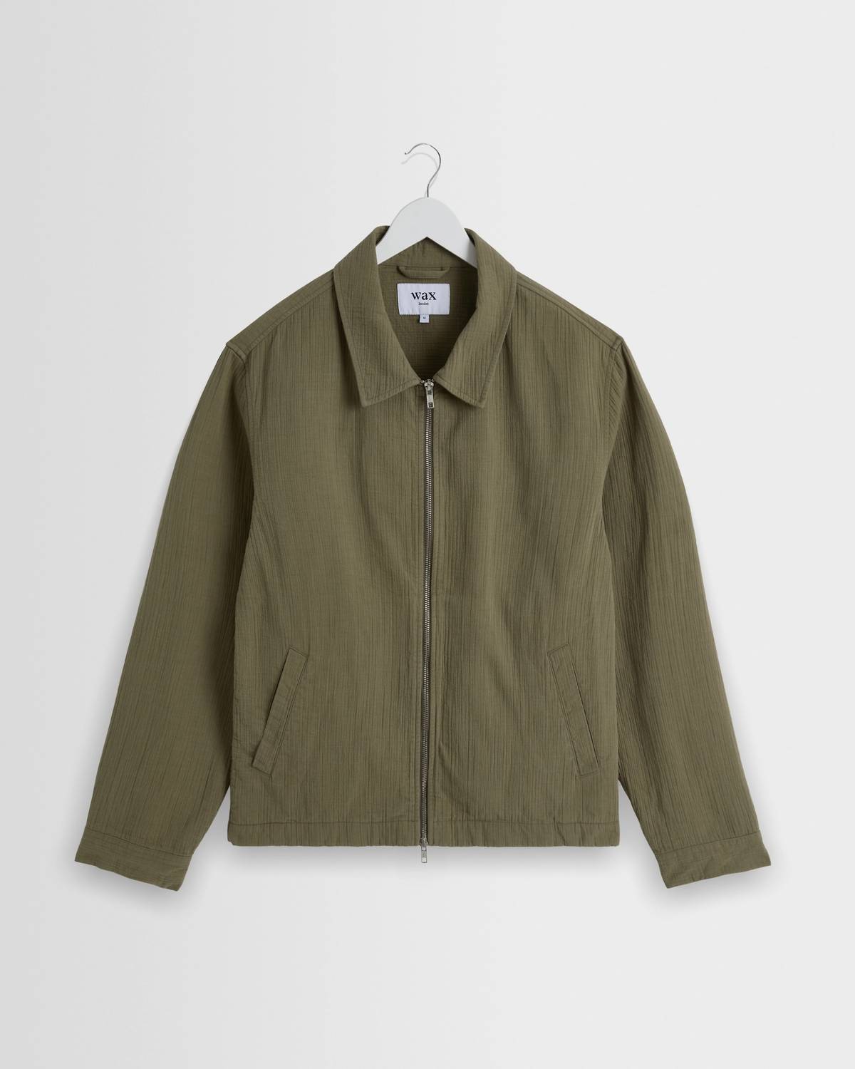 Wax London - Eldon Crinkle Cotton-linen Jacket