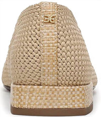 Sam Edelman - Women's Kasey Knit High Vamp Woven Ballet Flats