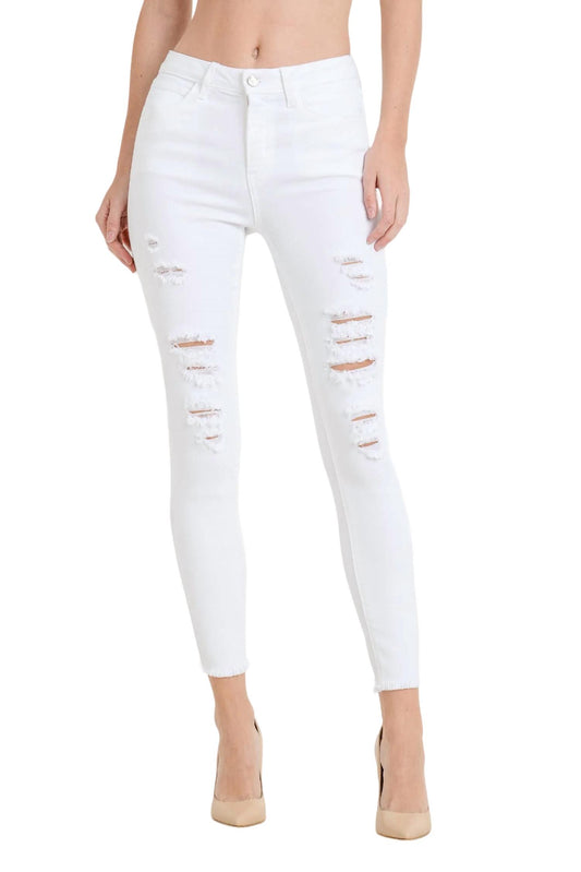 Just Black Denim - Taylor Super Distressed Skinny Jean