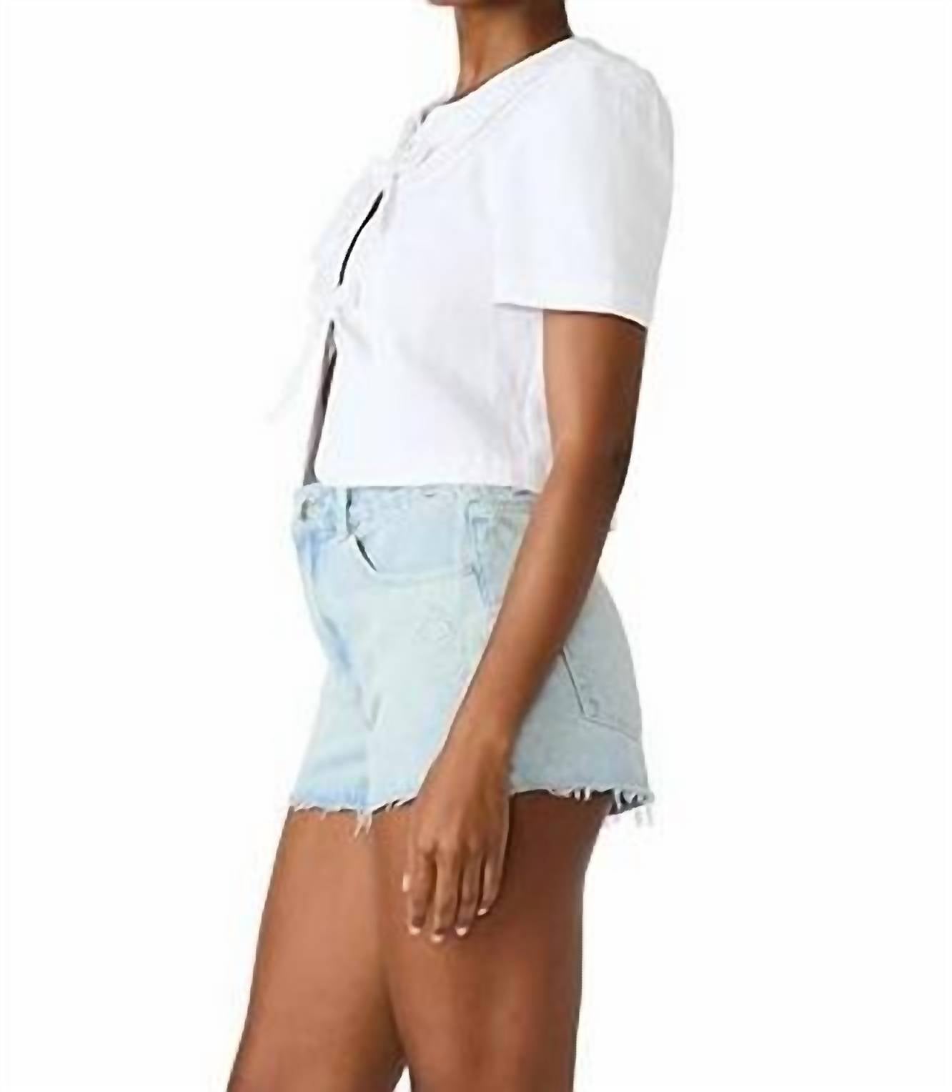 Steve Madden - Barrette Pilgrim Collar Top