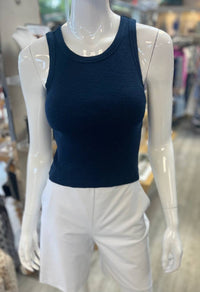 Bobi - Women's Crop Rib Tank