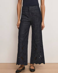 Veronica Beard - Osborne Wide Leg Pants