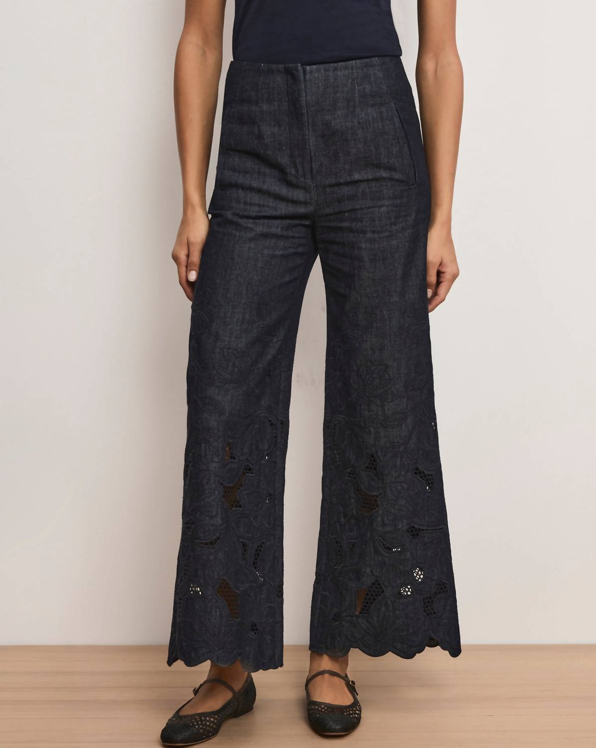 Veronica Beard - Osborne Wide Leg Pants