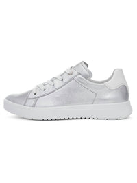 Ara Women's Lace-ups Ruby Sneaker in silver white - women's sneaker - detail view