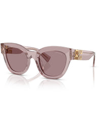 Miu Miu - Women's 0mu 01ys Transparent Sunglasses