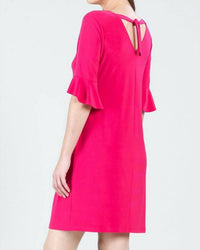 TULIP CUFF BACK TIE DRESS