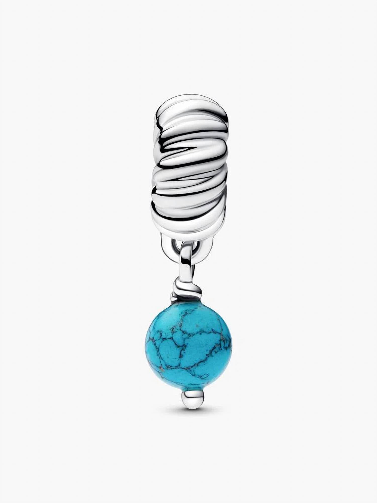 Pandora Dangle Charm in silver - women's jewelry - alternate view