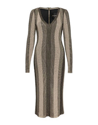 LE SUPERBE 60's Kate Midi Dress in moon glow - women's dress - alternate view