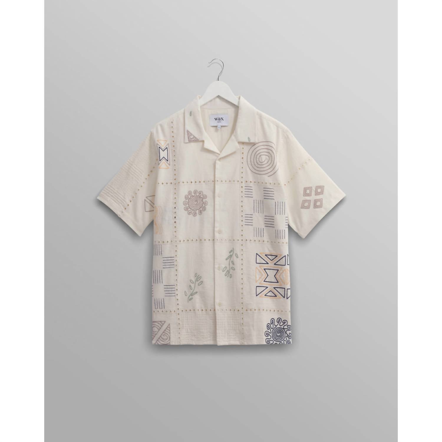 Wax London - Men's Didcot Short Sleeve Shirt