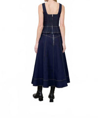 Moon River - Lace-up Detail Corset Top