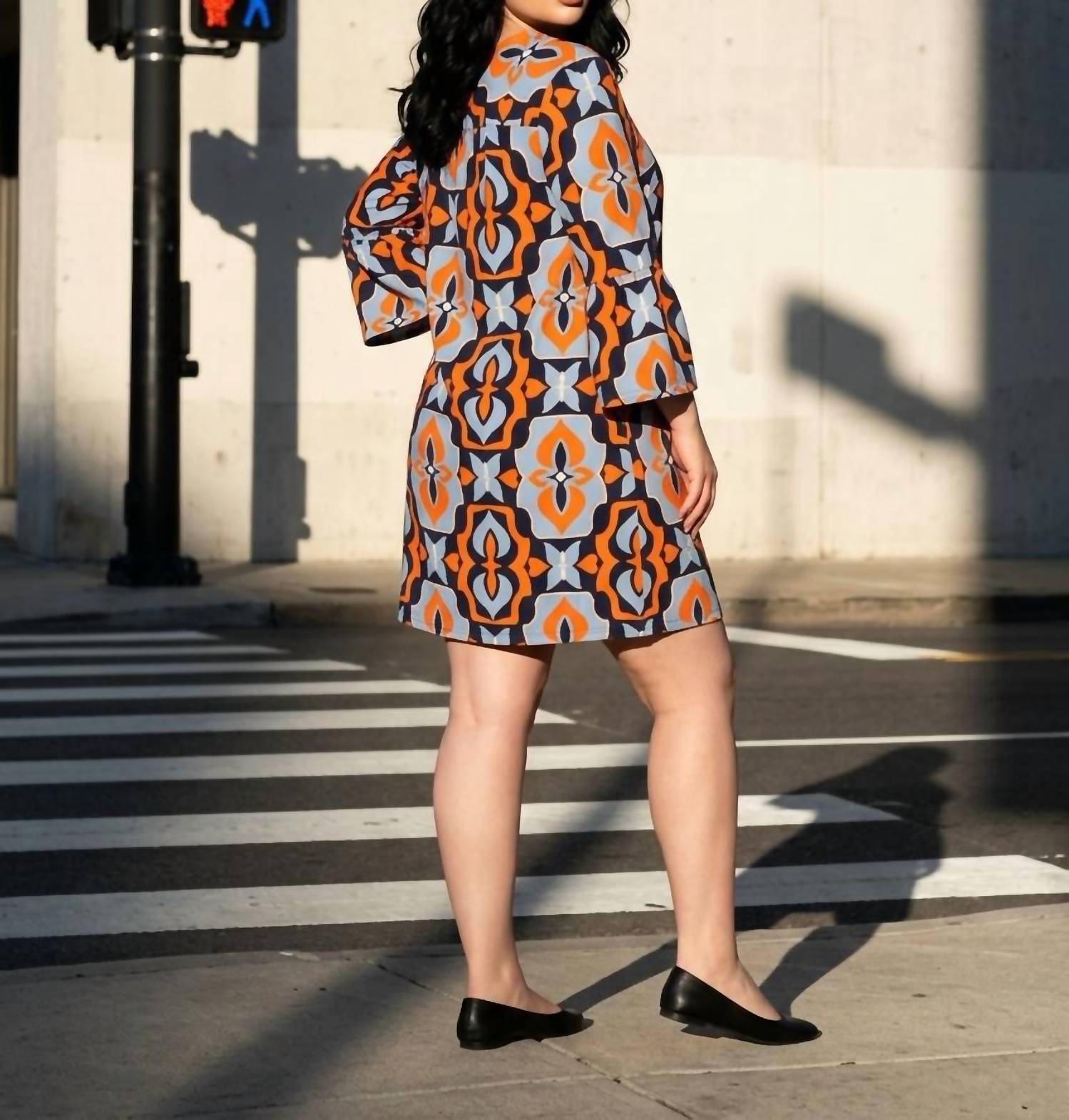 Jude Connally - Butterfly Tile Kerry Dress
