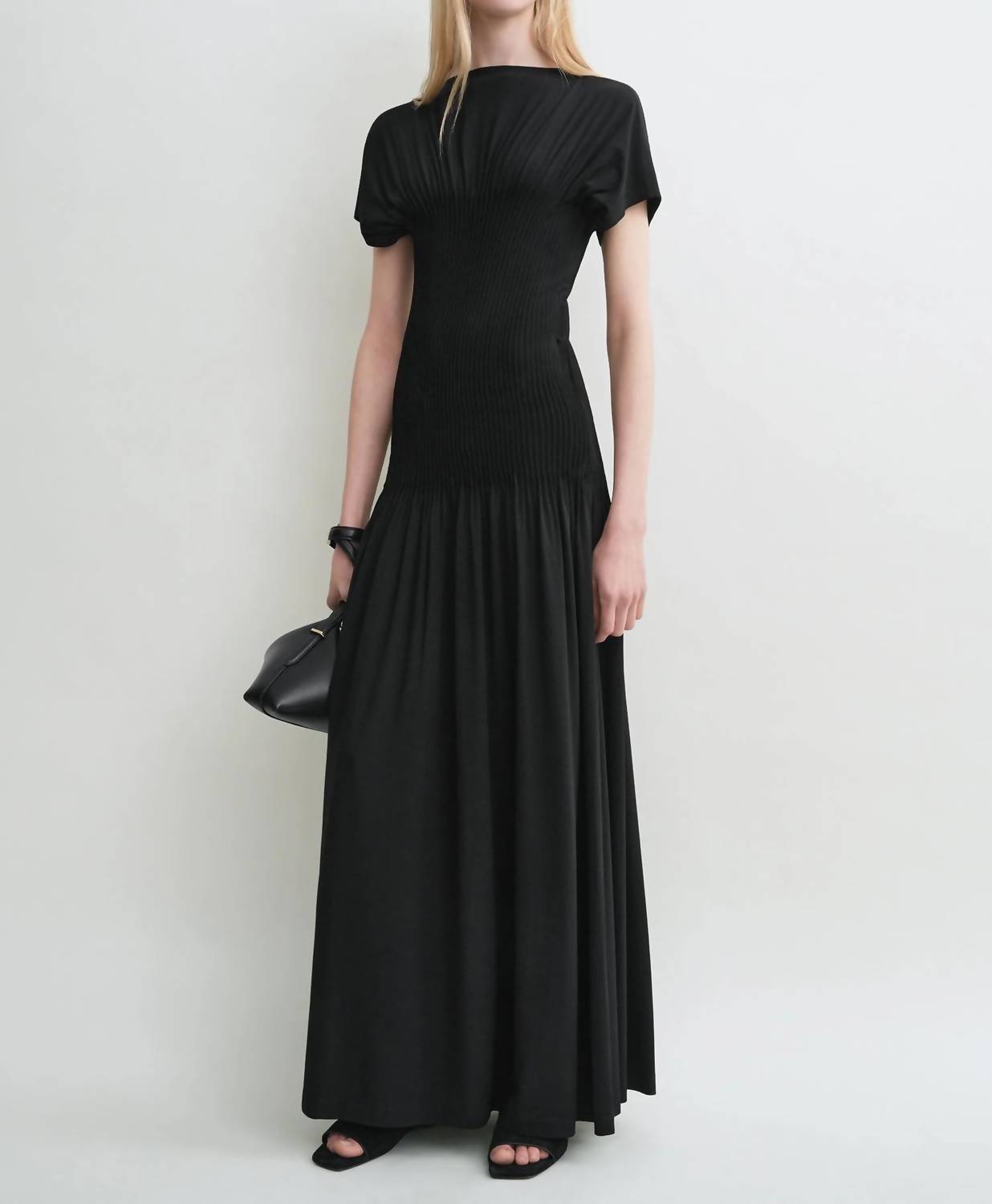 Toteme - Knife-pleated Jersey Dress