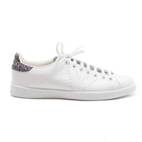 Victoria - Women's Glitter Leather Sneakers