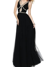 Sherri Hill - Tulle A-Line Prom Dress