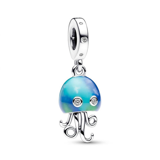 Pandora - Women's Colour-changing Jellyfish Dangle Charm