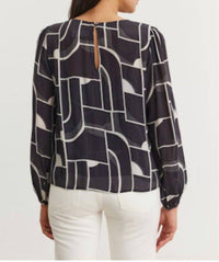 Velvet By Graham & Spencer - Desta Long Sleeve Top