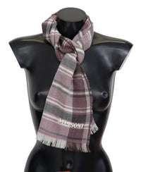 Missoni - Men's Wool Scarf With Logo Embroidery