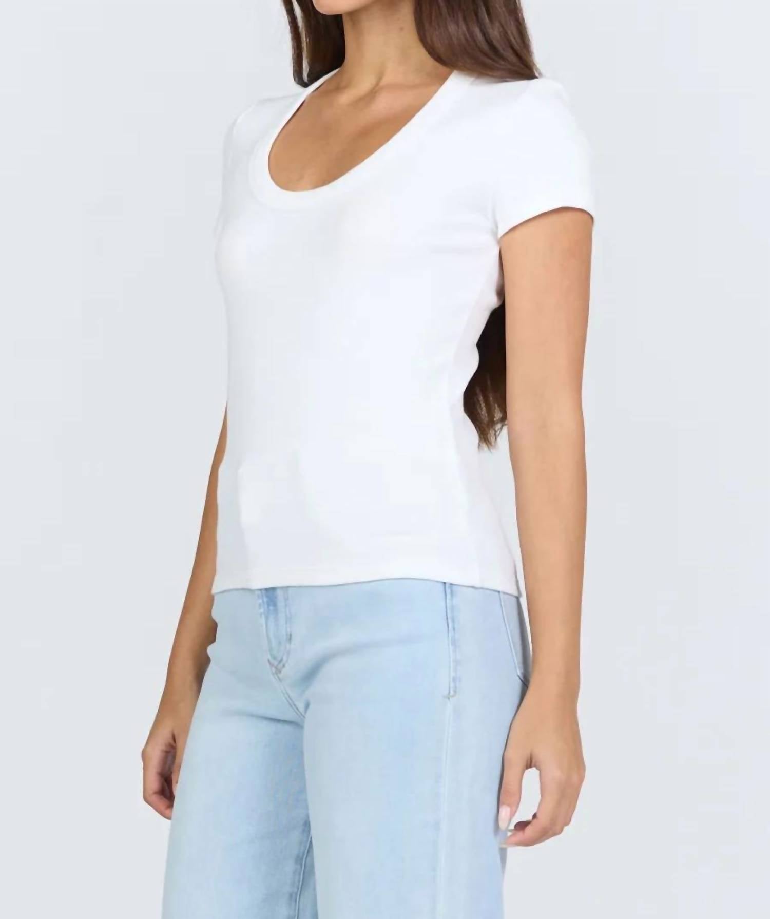 Dear John Denim - Jurnee Scoop Neck Tee